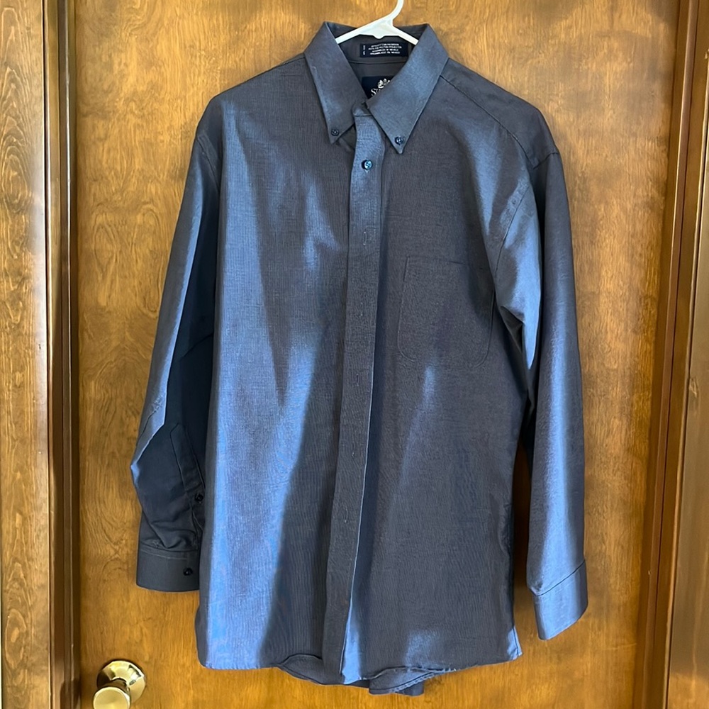 Stafford long-sleeve button-down